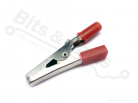 Crocodile clip red